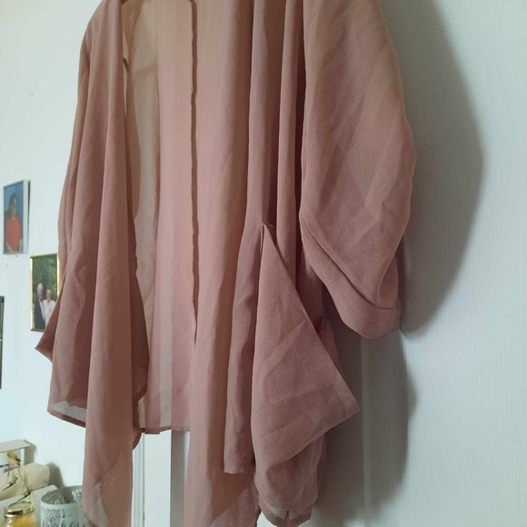 Beautiful Pale pink jacket/cardigan - Picture 2 of 4